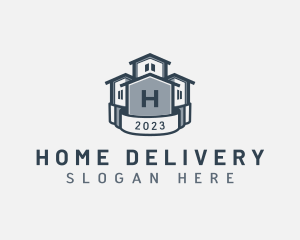 House  Construction Property logo design