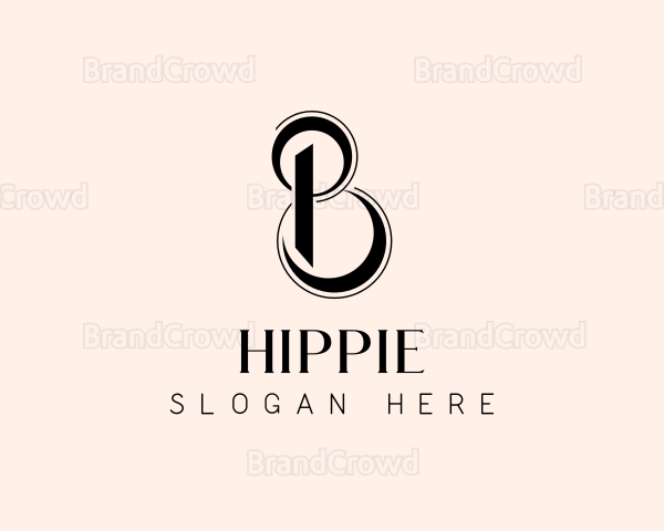 Upscale Boutique Letter B Logo