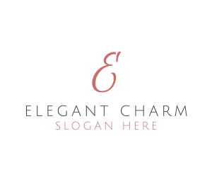 Elegant Stylish Spa logo design