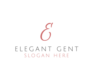 Elegant Stylish Spa logo design