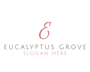 Elegant Stylish Spa logo design