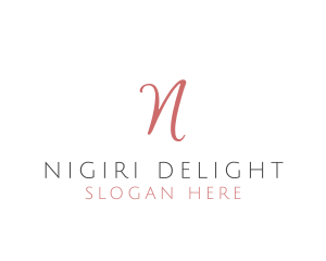 Elegant Stylish Spa logo design