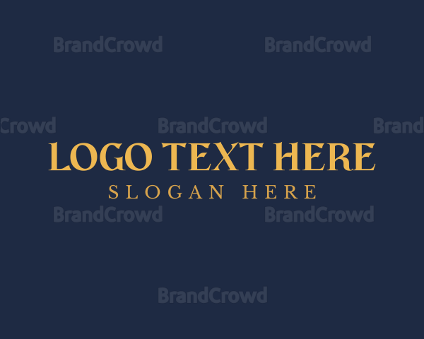 Luxury Fashion Brand Logo