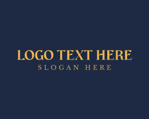 Deluxe - Luxury Fashion Brand logo design