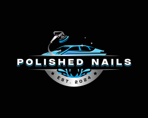 Automotive Restoration Polishing logo design