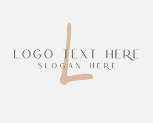 Feminine Elegant Lifestyle Logo