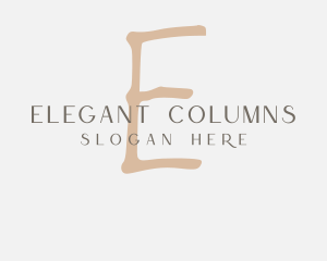 Feminine Elegant Lifestyle logo design