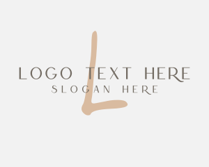 Elegant - Feminine Elegant Lifestyle logo design