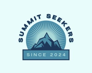 Mountain Hiker Summit logo design