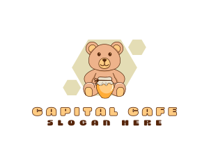 Teddy Bear Honey logo design