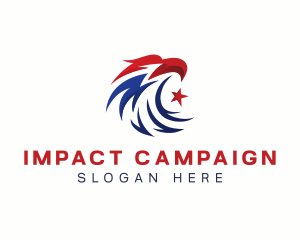 Campaign - American Democratic Eagle logo design