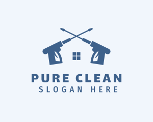 Home Pressure Washer logo design