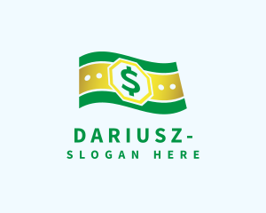 Deposit - Golden Currency Dollar logo design