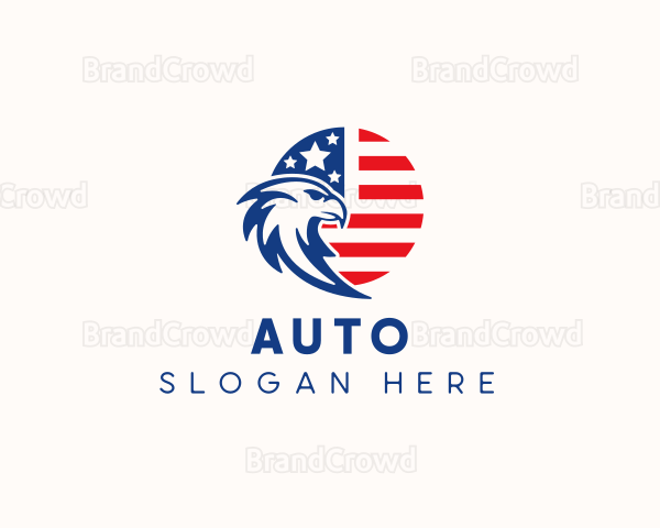 Eagle American Patriot Logo