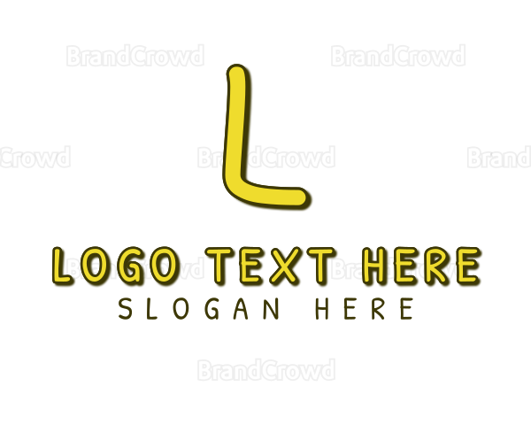 Playful Alphabet Initial Logo