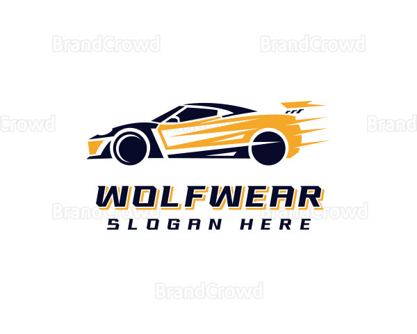 Motorsport Race Car Logo
