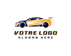 Motorsport Race Car Logo