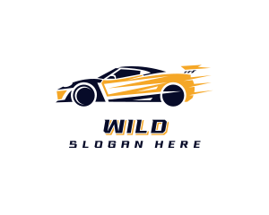 Motorsport Race Car Logo