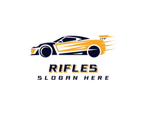 Motorsport Race Car logo design