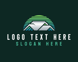 Premium - Premium Roof Construction logo design