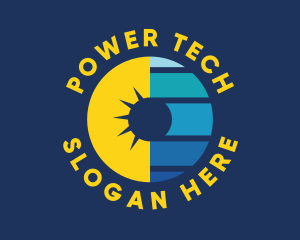 Sun Electrical Power  logo design