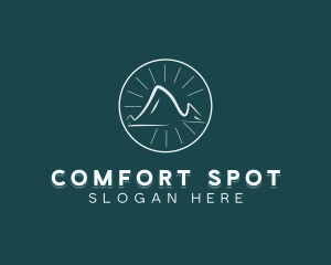 Mountain Peak Hiking  logo design