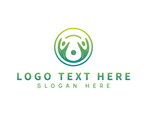 Community - Help People Community logo design