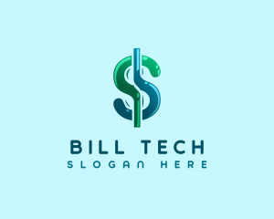 Dollar Money Currency logo design