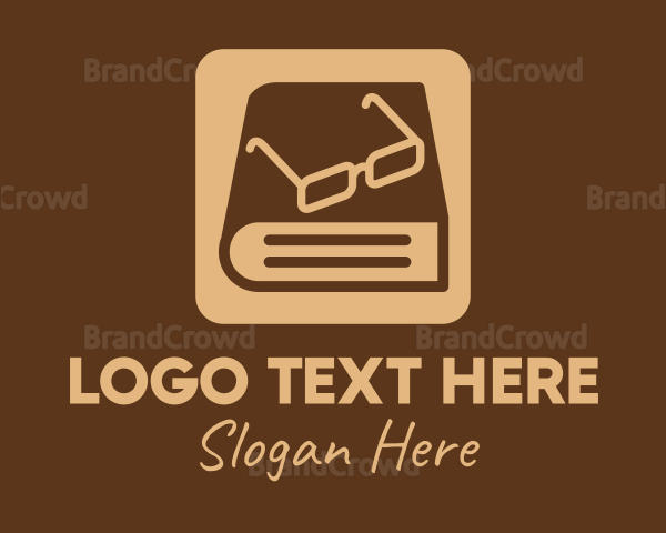 Reading Glasses Ebook Book Logo