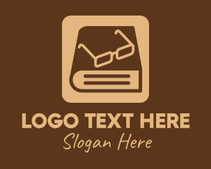 Reading Glasses Ebook Book Logo