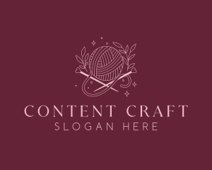 Weaving Crochet Yarn Logo