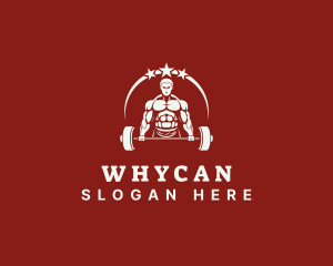 Weightlifting Fitness Gym Logo