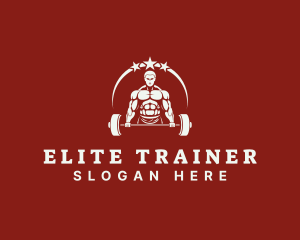 Weightlifting Fitness Gym logo design