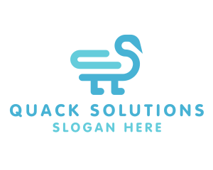 Duck - Duck Goose Bird logo design