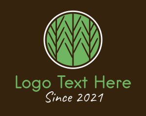 Forestry - Eco Nature Agriculture logo design