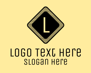 Symbol - Warning Symbol Lettermark logo design