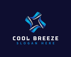 Fan - Cooling Exhaust Fan logo design