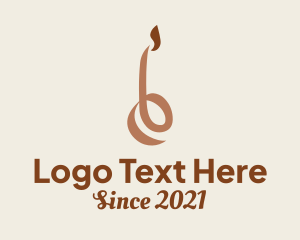 Wax - Boho Lighting Candle logo design