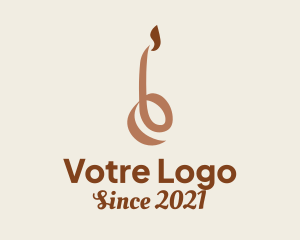 Light - Boho Lighting Candle logo design