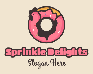 Sprinkle - Chicken Donut Bakery logo design