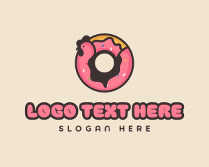 Sweets - Chicken Donut Bakery logo design