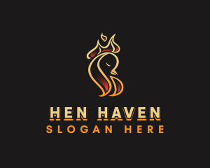 Hot Flame Chicken logo design