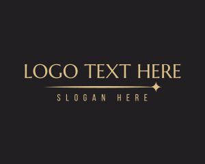 High End - Minimalist Luxury Star logo design