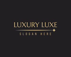 Minimalist Luxury Star logo design