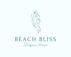 Swimwear - Mythical Mermaid Beauty logo design