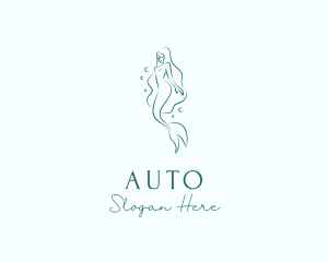 Swimwear - Mythical Mermaid Beauty logo design