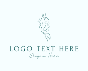 Mythical Mermaid Beauty Logo