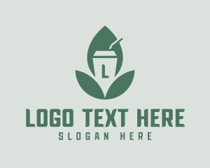 Container - Eco Flask Container logo design
