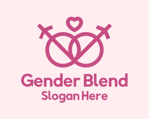 Gender - Gender Equality Symbol logo design