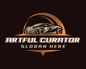 Sports Car Automotive logo design